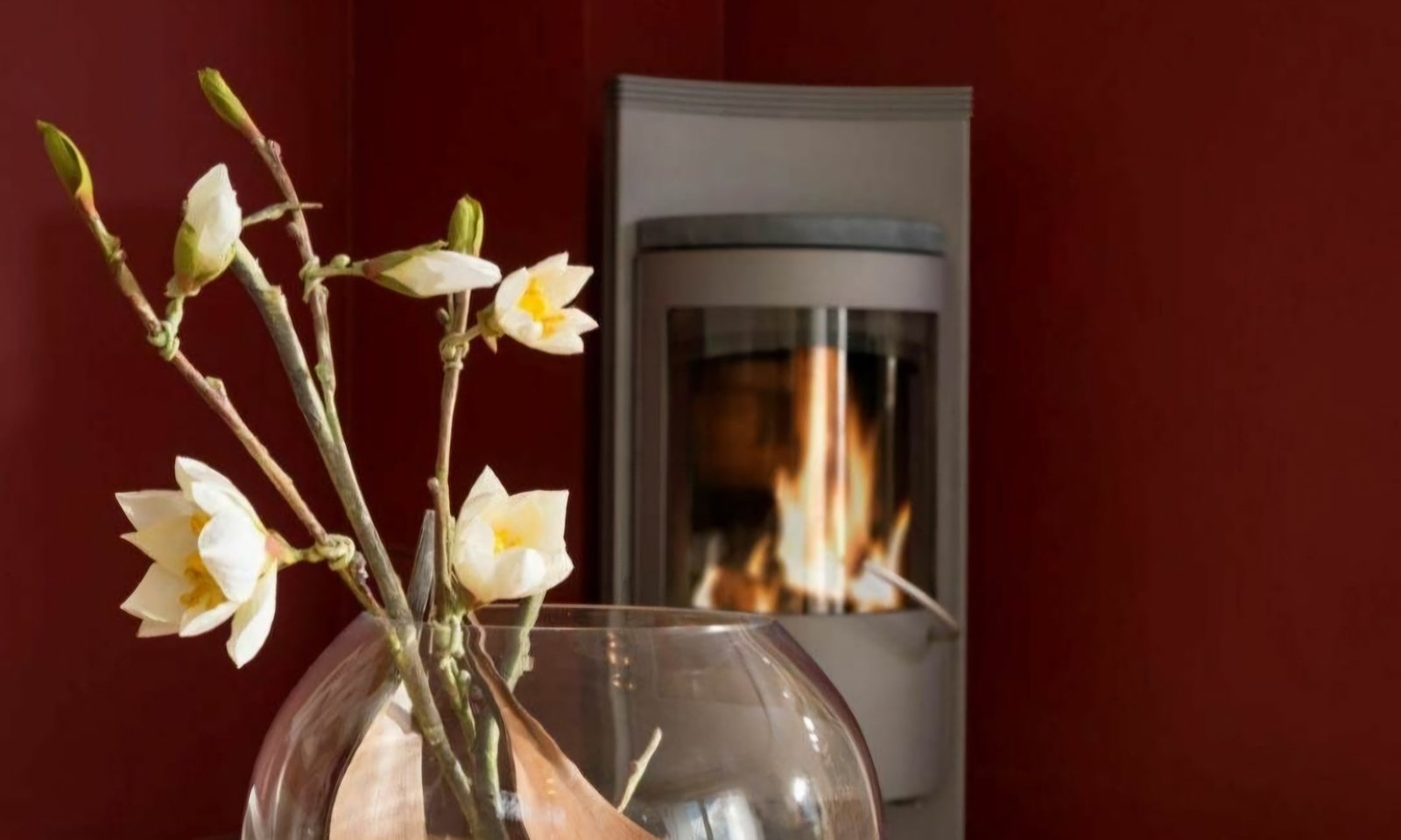 Wohnzimmer mit Kamin Wohnzimmer mit Kamin