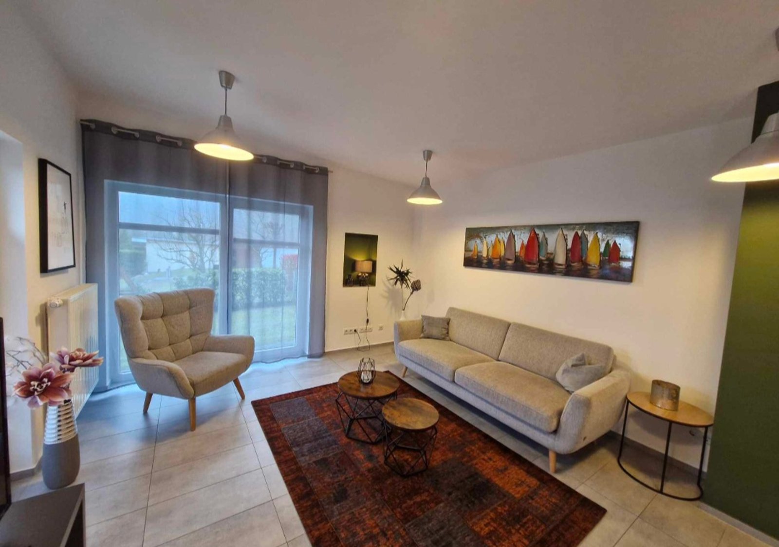 Wohnbereich mit moderner Ausstattung Wohnbereich mit moderner Ausstattung